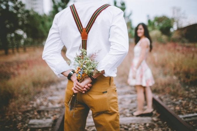 dating with flowers